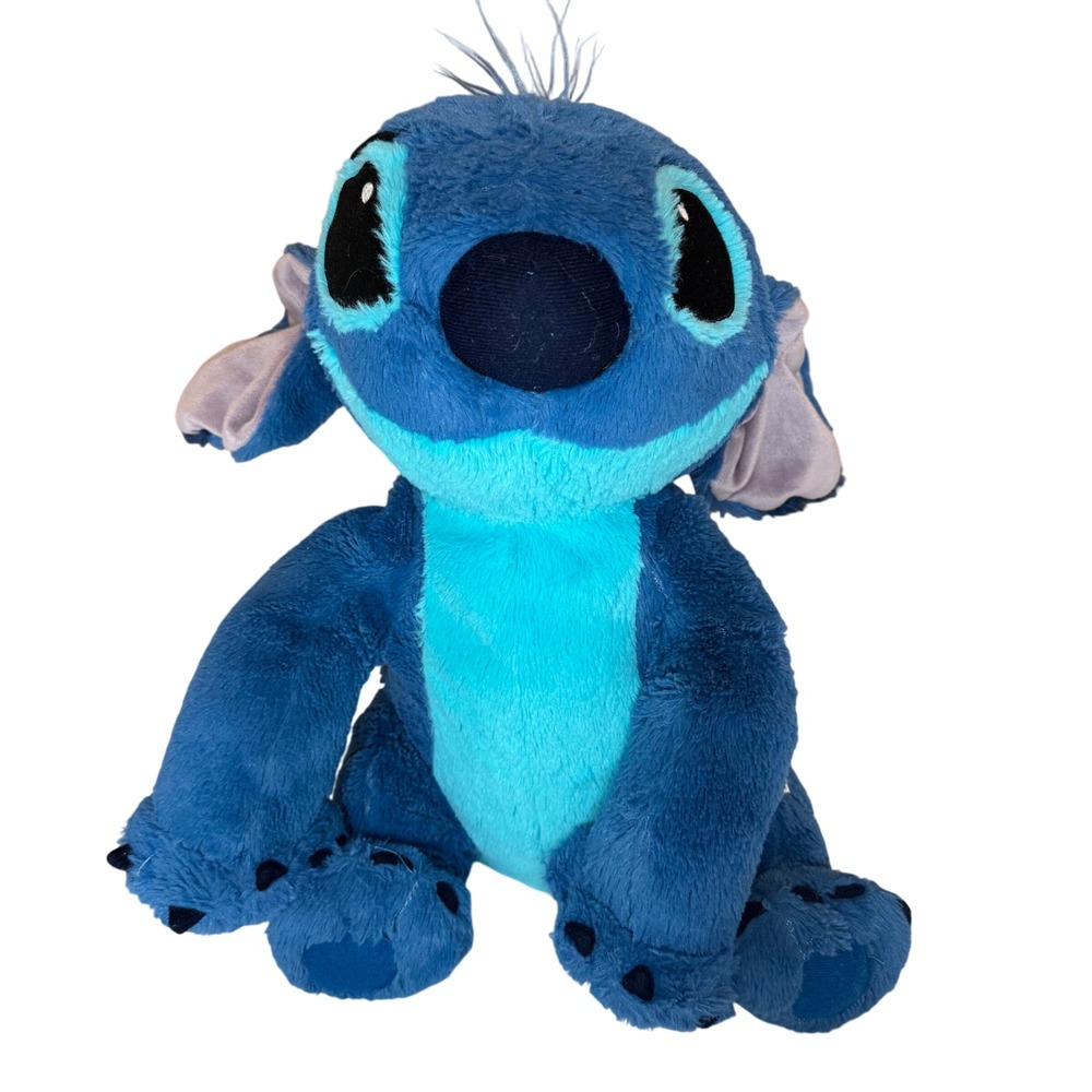 Disney Blue Stitch Plush Stuffed Animal Toy Character Classic 15"‎